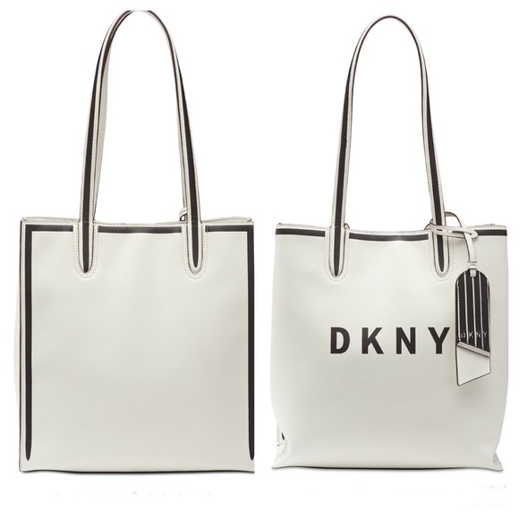 ⬇️DKNYauthentic leather,women bag, tote NEW W TAG - Picture 3 of 8